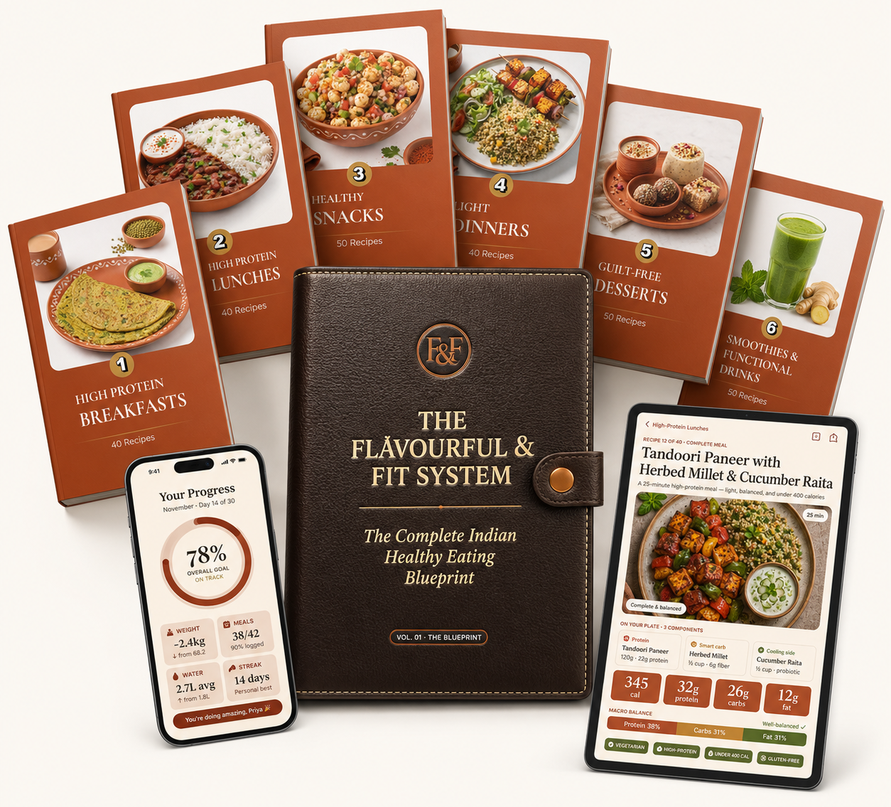 The Flavourful & Fit System — The Complete Indian Healthy Eating Blueprint