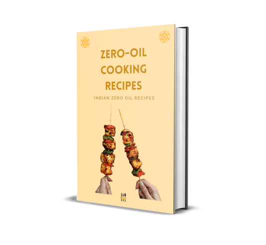 Zero Oil Indian cooking challenge : healthy oil free recipes